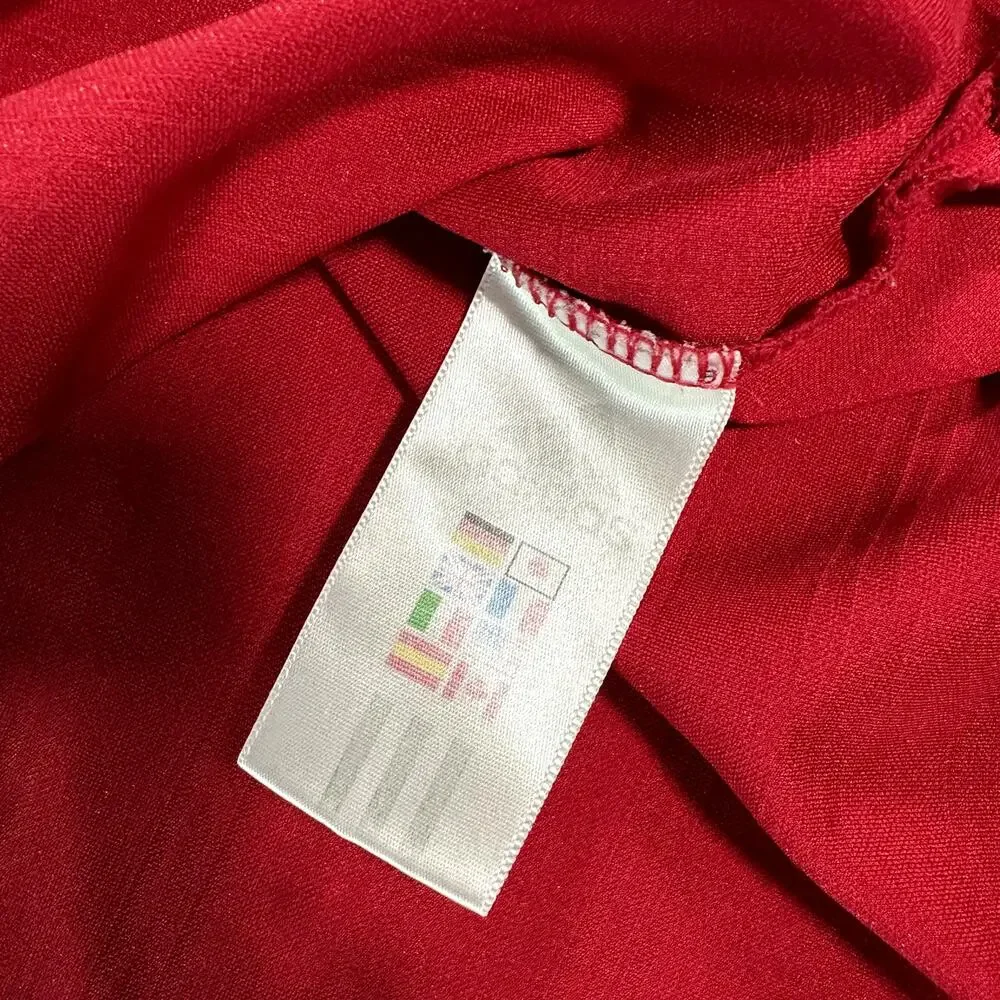Adidas ClimaLite Golf Polo Shirt Mens XXL Red South Carolina Gamecocks Stripe